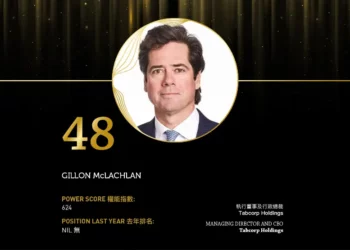2024 Asian Gaming Power 50: Number 48 – Gillon McLachlan