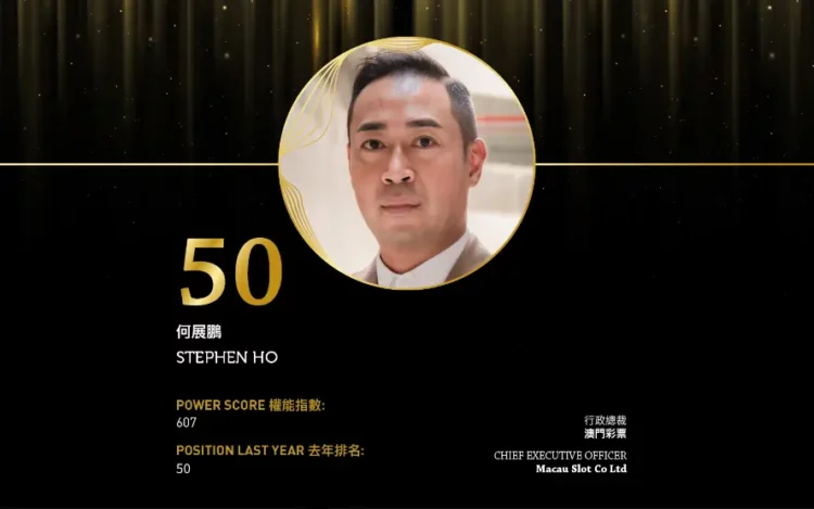 2024 Asian Gaming Power 50: Number 50 – Stephen Ho