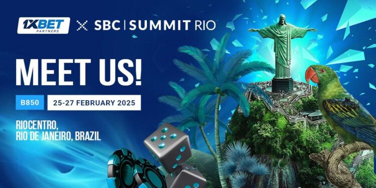 1xBet to attend SBC Summit Rio 2025 as part of Latin America expansion