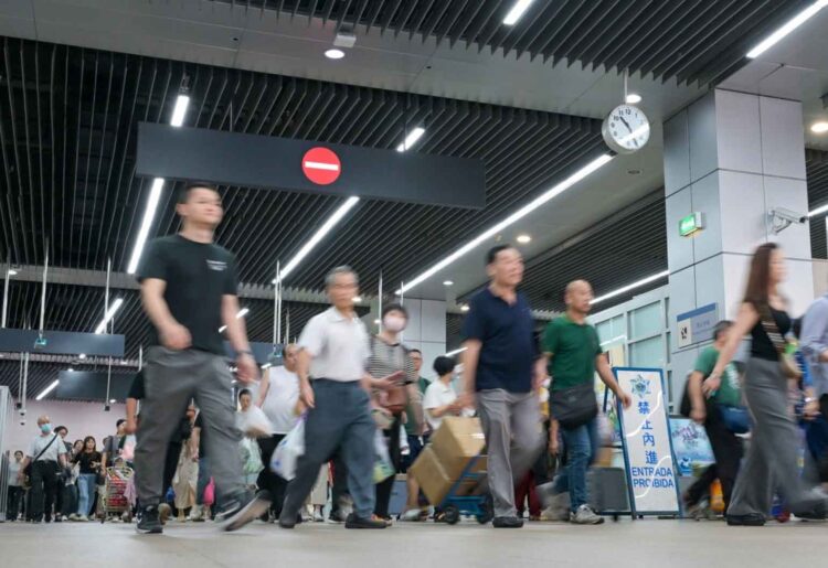 Macau authorities estimate 3.4 million to 3.5 million people will enter and exit Macau during May Day Golden Week.