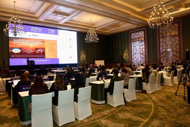Around 40 local Thai media attend Bangkok’s Thailand Entertainment Complex Roundtable (TECR), helping promote a vital fact-based narrative