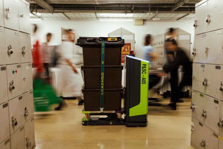 Marina Bay Sands optimizes manpower with deployment of 12 autonomous robots for back-of-house deliveries