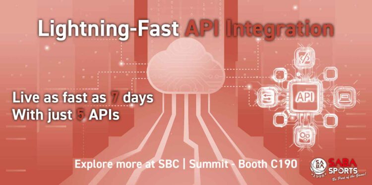 SABA Sports redefines sportsbook deployment with lightning-fast API integration