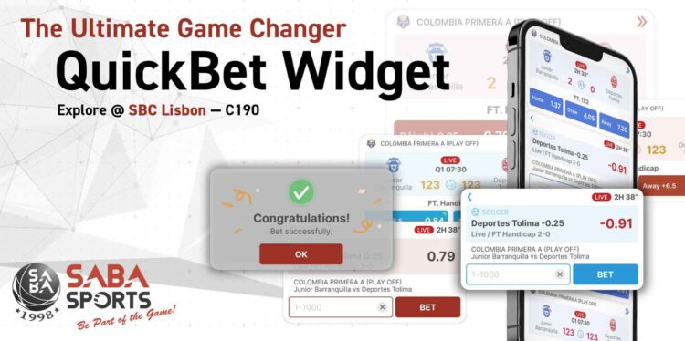 SABA Sports unveils QuickBet Widget: Seamless, smart betting across every digital surface