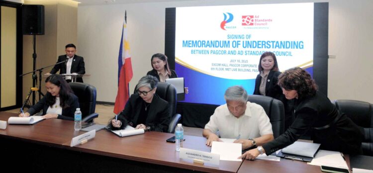 Philippine gambling operators now required to run all advertisements by Ad Standards Council before airing under new PAGCOR MoU