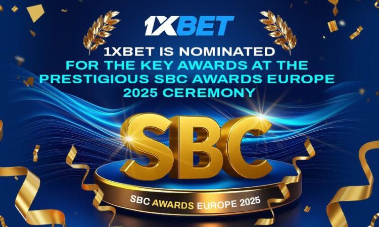 1xBet nominated for major honors at prestigious SBC Awards Europe 2025
