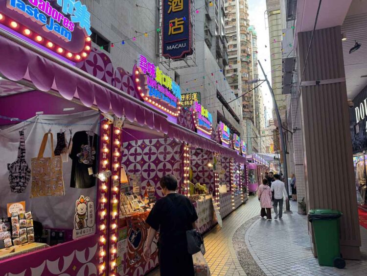 Market organized to drive business to area impacted by Macau satellite casino closures generates US$25,000 in sales in first four days
