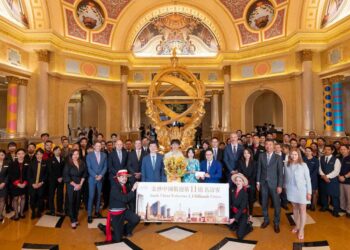 Sands China celebrates 1.1 billion cumulative visitors to its Macau resorts
