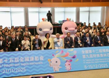 Macau’s six concessionaires contribute a combined US$30 million to support the upcoming National Games