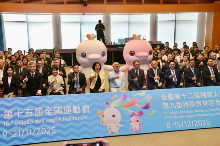 Macau’s six concessionaires contribute a combined US$30 million to support the upcoming National Games