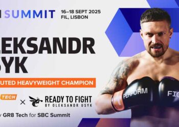 Reigning heavyweight boxing champion Oleksandr Usyk to headline Lisbon’s SBC Summit next week