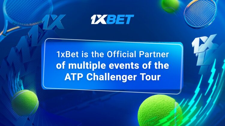 1xBet becomes the Official Betting Partner of multiple tournaments on the 2025 ATP Challenger Tour