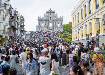 Macau welcomes 1.14 million visitors during eight-day Golden Week holiday as new single day record set