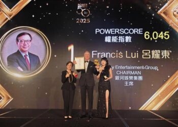 Galaxy Entertainment Group’s Francis Lui tops Asian Gaming Power 50 for record seventh year in a row
