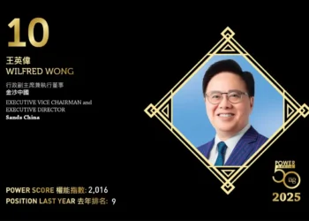 2025 Asian Gaming Power 50: Number 10 – Wilfred Wong