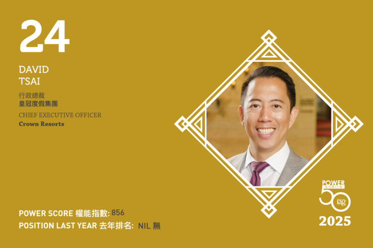 2025 Asian Gaming Power 50: Number 24 – David Tsai