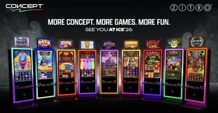 Zitro to unveil new lineup of games for CONCEPT cabinet at ICE Barcelona 2026