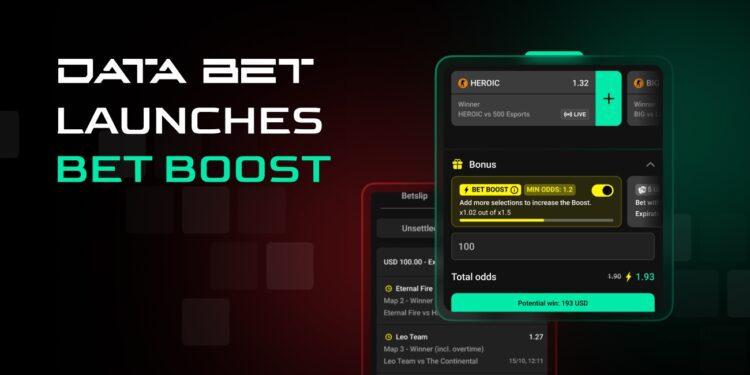 DATA.BET extends sportsbook toolkit by rolling out Bet Boost